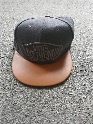 Vans Off The Wall  New Era Snapback Flat Brim Cap • £40