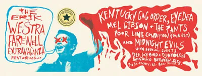 Aesthetic Apparatus Poster Kentucky Gag Order Midnight Elvis Eyedea Mel Gibson • $99.99