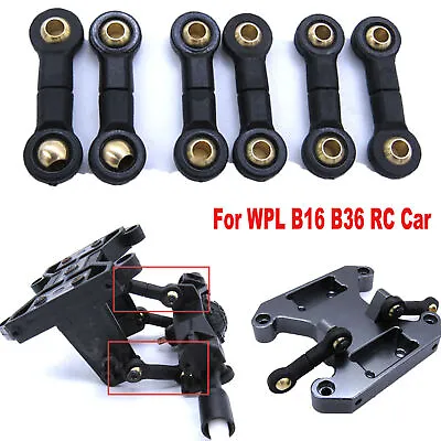 Rear Axle Seesaw Ball Head Rod Connector Links Rod Fit For WPL B16 B36 Car Parts • $14.89