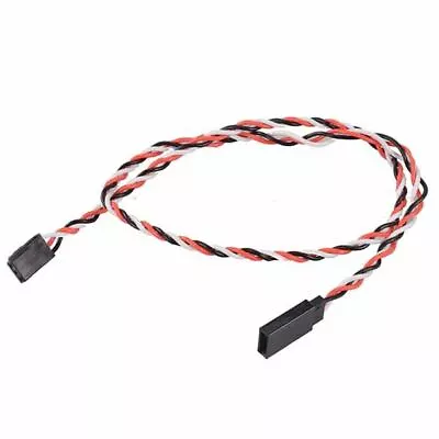 £2.59 • Buy 45cm Male To Female Futaba Twisted Servo Extension Lead RC Connector