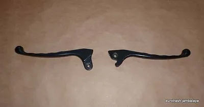 Moto Guzzi Clutch Brake Lever BLADE SET V50 500 850 1000 Lemans Brembo Black • $89