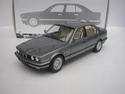 $215.22 • Buy BMW 535i E34 1988 Grey Metallic 1/18 Minichamps 100024008 New