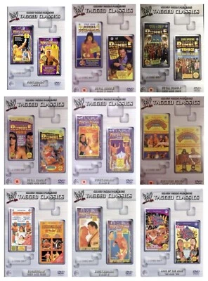 £44.97 • Buy WWE/WWF Tagged Classics DVD - Summerslam / Wrestlemania / Ring - Buy 1 Or Build