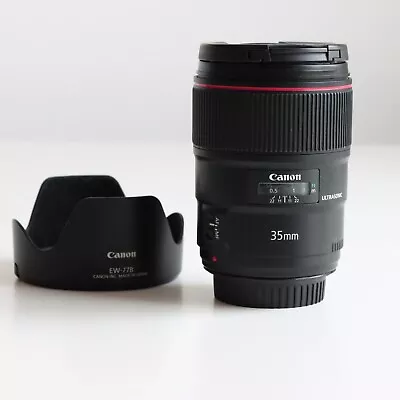 Canon EF AF 35mm F1.4 II L USM Wide Angle Prime Full Frame Lens - Read • £700