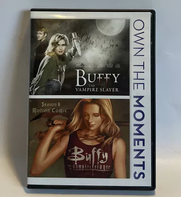 Buffy The Vampire Slayer Movie And Season 8 Motion Comic DVD Fox USA • $18.99