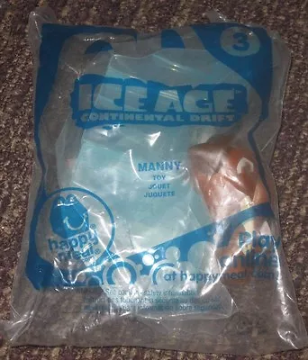 2012 Ice Age Continental Drift McDonalds Happy Meal Toy - Manny #3 • $1.49