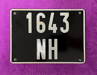 1970s New Hebrides - Now Vanuatu License Plate • $44