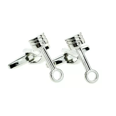 Single Piston Engine Mechanics Cufflinks Presented In A Box • $16.15