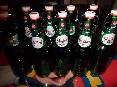 $34.99 • Buy 10 Grolsch Swing Top Empty 15.2 Oz Beer Bottles Great For Home Brewers