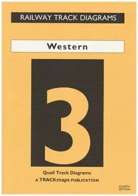 Railway Track Diagrams - Book 3: Western: Pt. 3  Excellent Book • £17.80