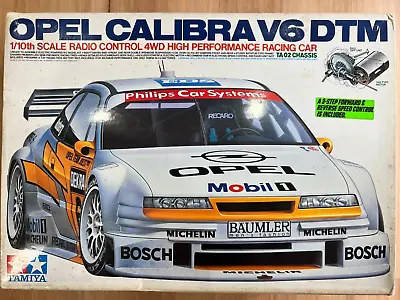 Tamiya 1/10 Rc Opel Calibra V6 Dtm Ta02 Vintage 58150 • $326.13