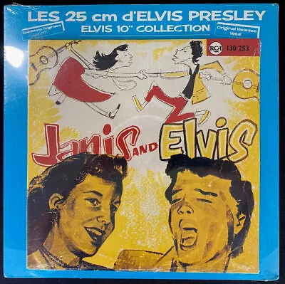 Elvis – Janis And Elvis – 10” Vinyl LP – France - SEALED • $20