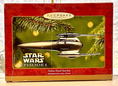 Rare Find! Naboo Royal Starship Hallmark Keepsake Ornament • $12.99