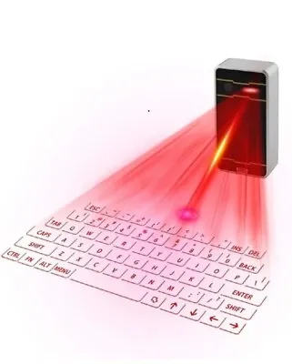Hangang Virtual Keyboard Wireless Black PC Tablet Laptop Laser Projection... • £40
