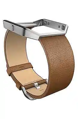 $40.31 • Buy Fitbit Men's Blaze Leather Accessory Band Brown Large