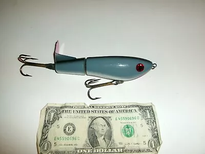 Bucher Top Raider W/ Tail Rattle Musky Topwater Lure - Used • $26.99