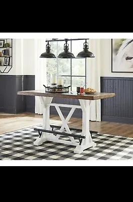 Farm House Counter Height Dining Table ￼ • $250