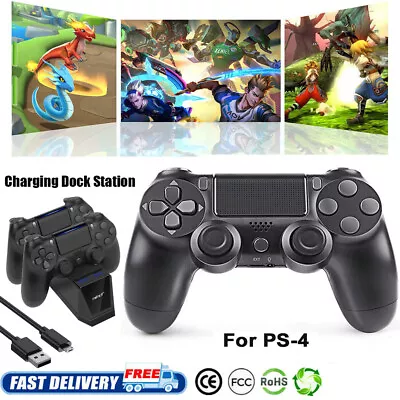 $28.99 • Buy New Wireless Bluetooth Controller For PS4 Pro Slim For Playstation 4 Vibration