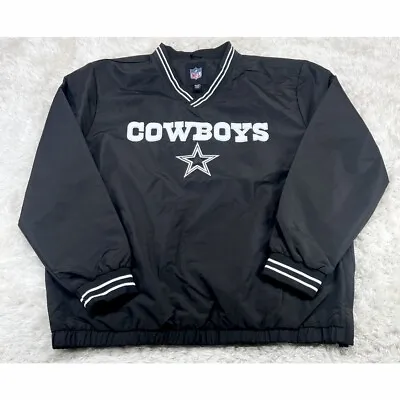 NFL GIII Dallas Cowboys Pullover Lightweight New Windbreaker Jacket Mens Large • $56.67