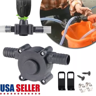 $10.32 • Buy 1 Hand Electric Drill Drive Self-Priming Pump Mini Oil Fluid Water Transfer Tool