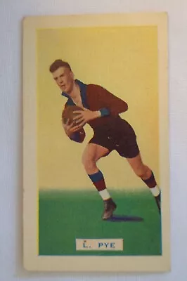 Fitzroy AFL-VFL 1934 Vintage Hoadleys Victorian Footballers Card L.Pye • $17.95