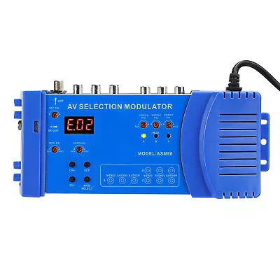 ASM90 Digital Domestic Modulator AV Optional Modulator VHF UHF PAL Standard REL • £30.95