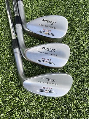 Titleist Vokey Tour Chrome Wedge Set 525460 Degree Grooves Are Very Good • $41