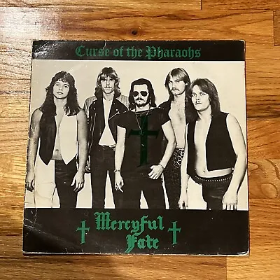 Mercyful Fate Curse Of The Pharaohs Vinyl VG+ Vintage 1984 LP • $69.99