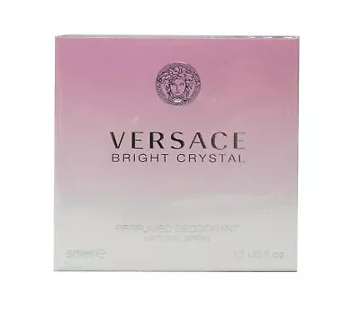 Versace Bright Crystal Perfumed Deodorant Natural Spray 1.7 Ounce • $39