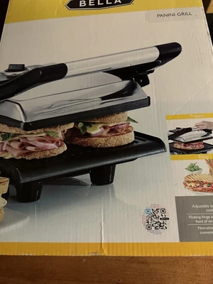 $14.99 • Buy Bella Cucina Panini Grill-brand New In Box!!🥪🥪great Gift Idea!!