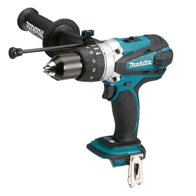 Makita 18V Brushed 2-Speed Heavy-Duty Combi Drill LXT - DHP458 - Body Only • £96