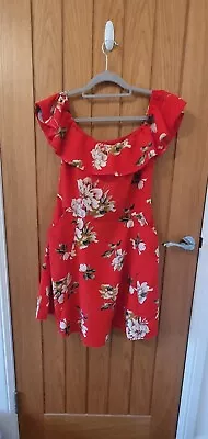 Cameo Rose Size 14 Red Dress With Pockets • £2