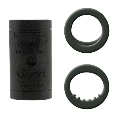 Turbo Quad2 Finger Inserts | Black | 10 Pack + Glue • $19.99