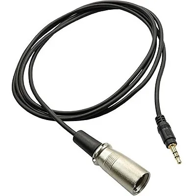 5FT 3.5mm (1/8 )Stereo Mini Male TRS(PC/Laptop)to XLR(3 Pin)Male Audio Cable • $10.59