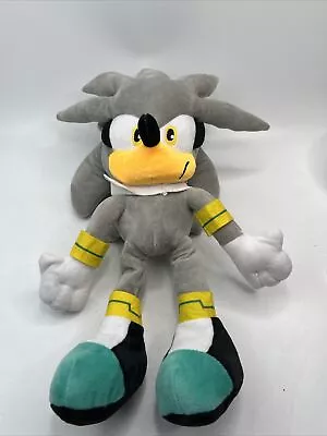 Sonic The Hedgehog 20  Plush Silver The Hedgehog Character • $12