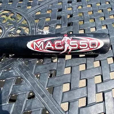 Rawlings Baseball Bat MAC550 Mark McGwire Youth 28  17oz. Needs 2 B Regriped • $19.99