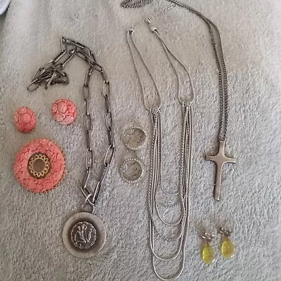 Mixed Vintage Jewelry Lot Celebrity Monet Sarah Bijoux Terner • $18