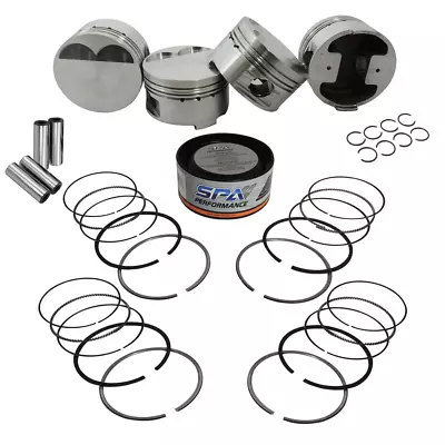 Forged Piston And Rings Set 83mm VW 9A 2.0L 16V • $499.90