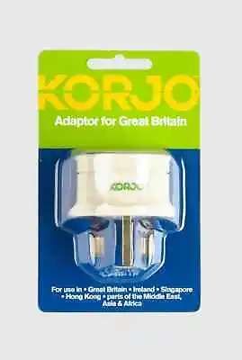 $12.95 • Buy Korjo Travel Adapter AU/NZ To UK  Adapter (Brand New)