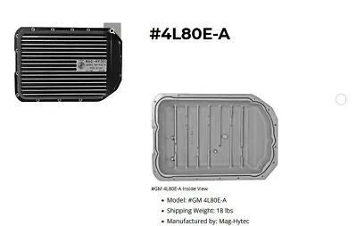 Mag-Hytec GM4L80E-A Deep Sump Transmission Pan; For 4L80E And 4L80E-A • $394.19