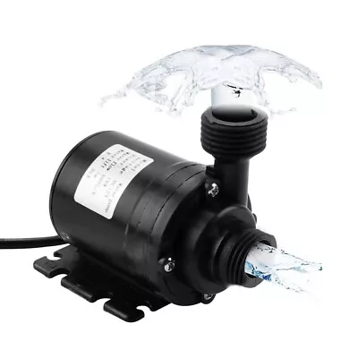 Mini Water Pump Quiet 12V 800L/H USB Brushless Motor Submersible Pool Water Pump • $12.45