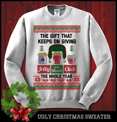 Jelly Of The Month Club Christmas Vacation Griswold Sweatshirt Ugly Sweater • $29.99