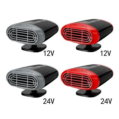 £10.72 • Buy 2 In 1 Car Heater Fan 120W Windshield Safe Driving Cig Lighter Plug 2 Gear