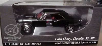 1966 Chevelle SS396 BLACK 1:18 39311 • $199.95