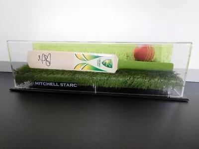 $199.99 • Buy ✺Signed✺ MITCHELL STARC Cricket Mini Bat PROOF COA Australia 2023 Shirt Jersey