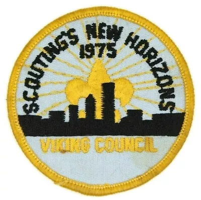 1975 Scouting's New Horizons Viking Council Patch Boy Scouts BSA Minnesota • $25