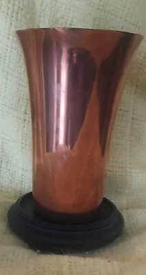Chase Copper Vase Art Deco Moderne • $44