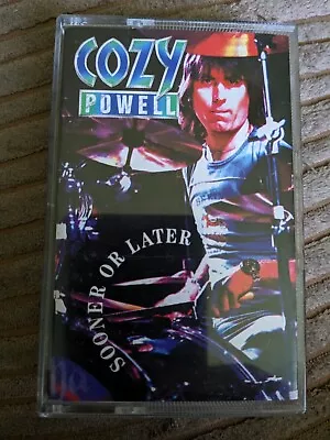 Cozy Powell Sooner Or Later Cassette Album Elite Records 1983 • £9.99