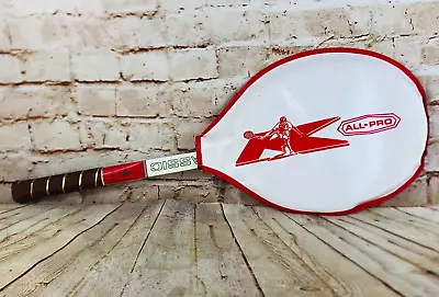 Vintage ALL PRO Classic SSK Tennis Racquet Laminated L4 3/8  W/ Head Cover • $18.88