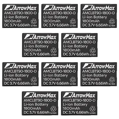 10pc Customer Service Rechargeable Battery For Motorola DLR1020 DLR1060 • $169